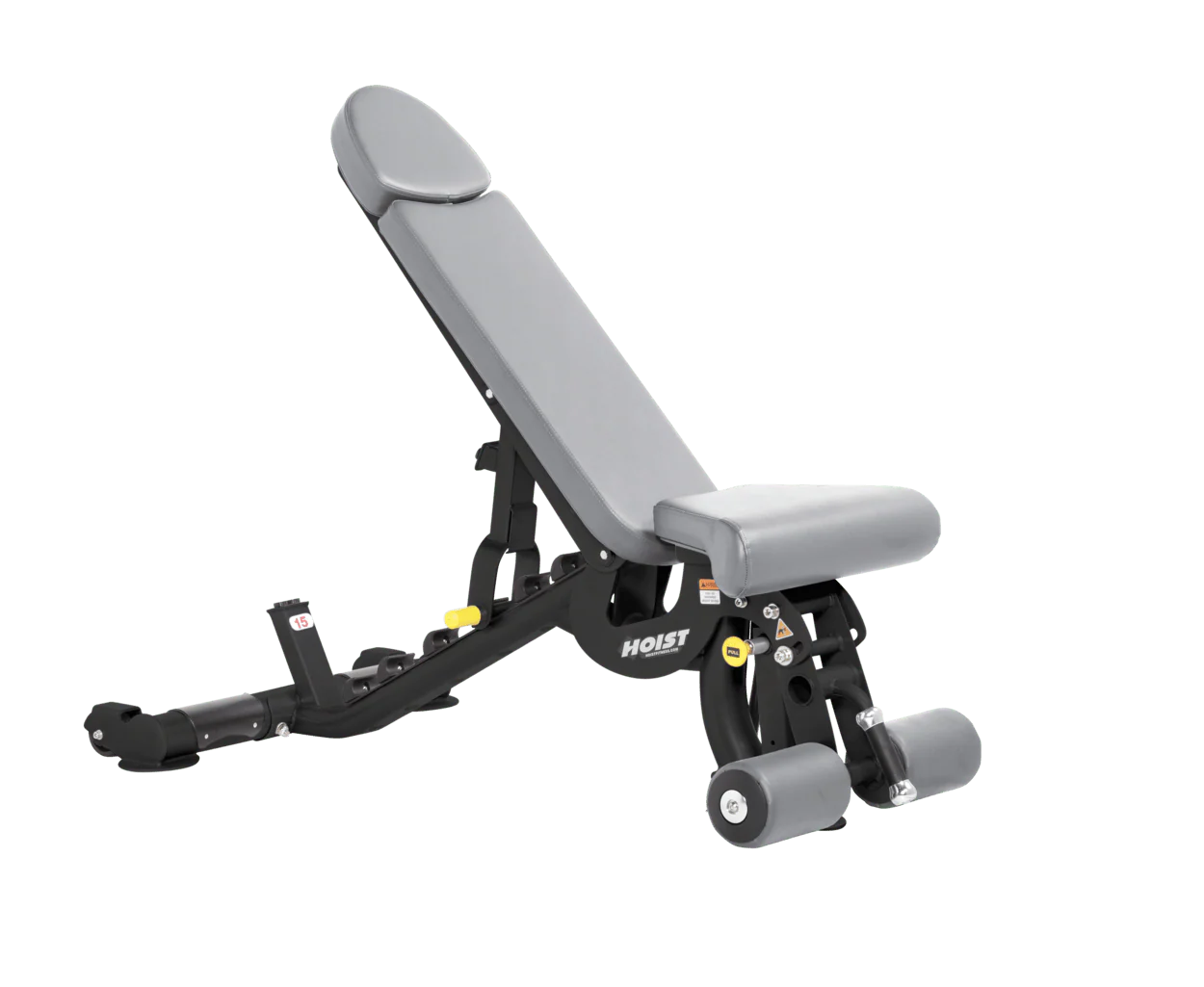 Hoist Fitness CF3165 Commercial Super Flat Incline Decline Bench - Fitness Outlet