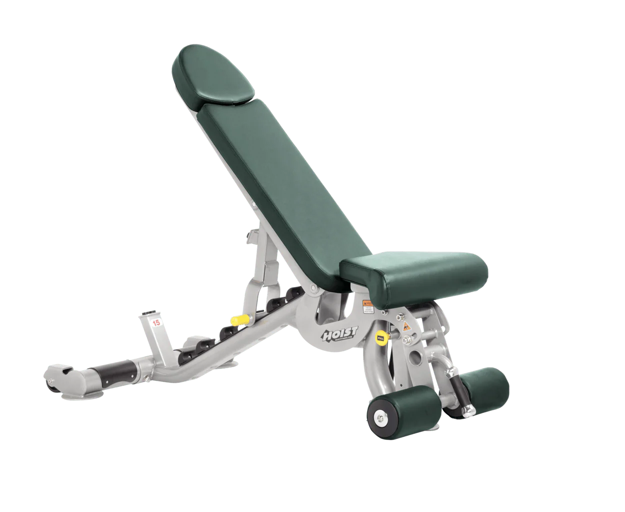 Hoist Fitness CF3165 Commercial Super Flat Incline Decline Bench - Fitness Outlet