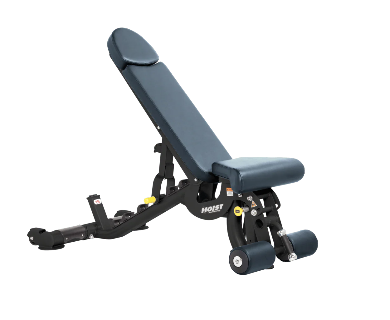 Hoist Fitness CF3165 Commercial Super Flat Incline Decline Bench - Fitness Outlet