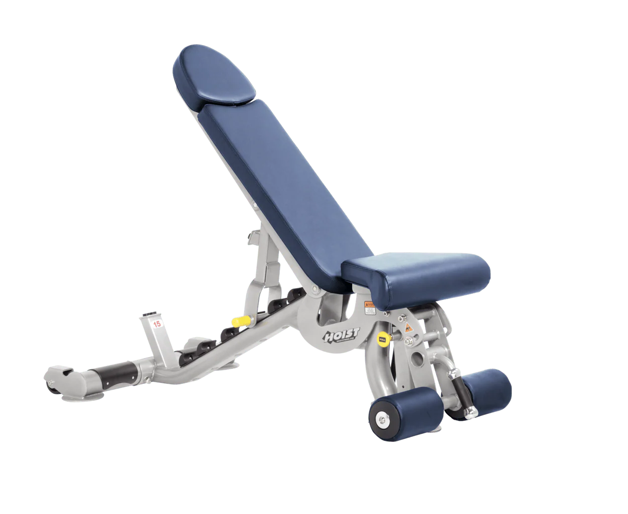 Hoist Fitness CF3165 Commercial Super Flat Incline Decline Bench - Fitness Outlet