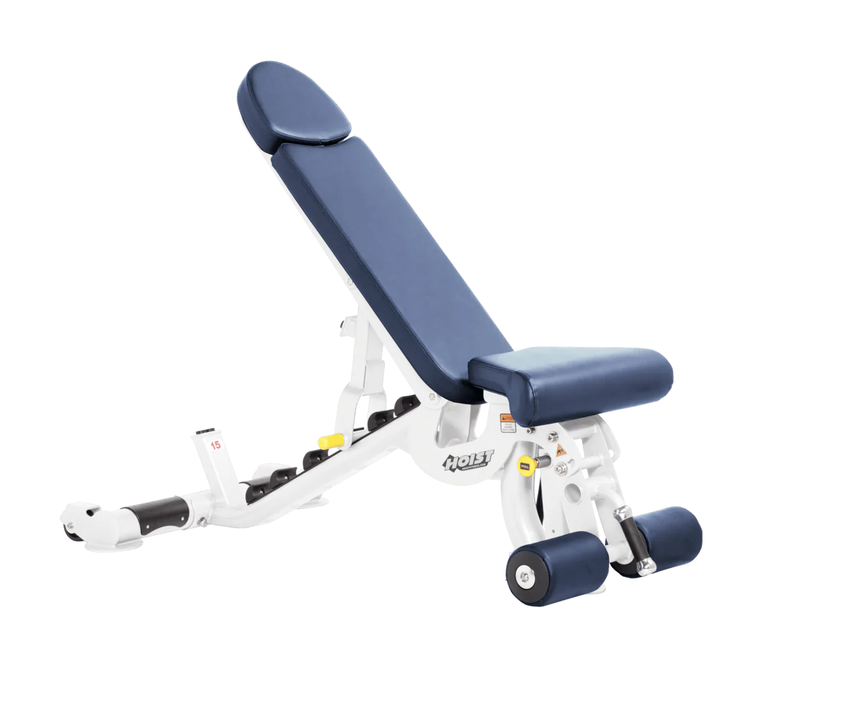 Hoist Fitness CF3165 Commercial Super Flat Incline Decline Bench - Fitness Outlet