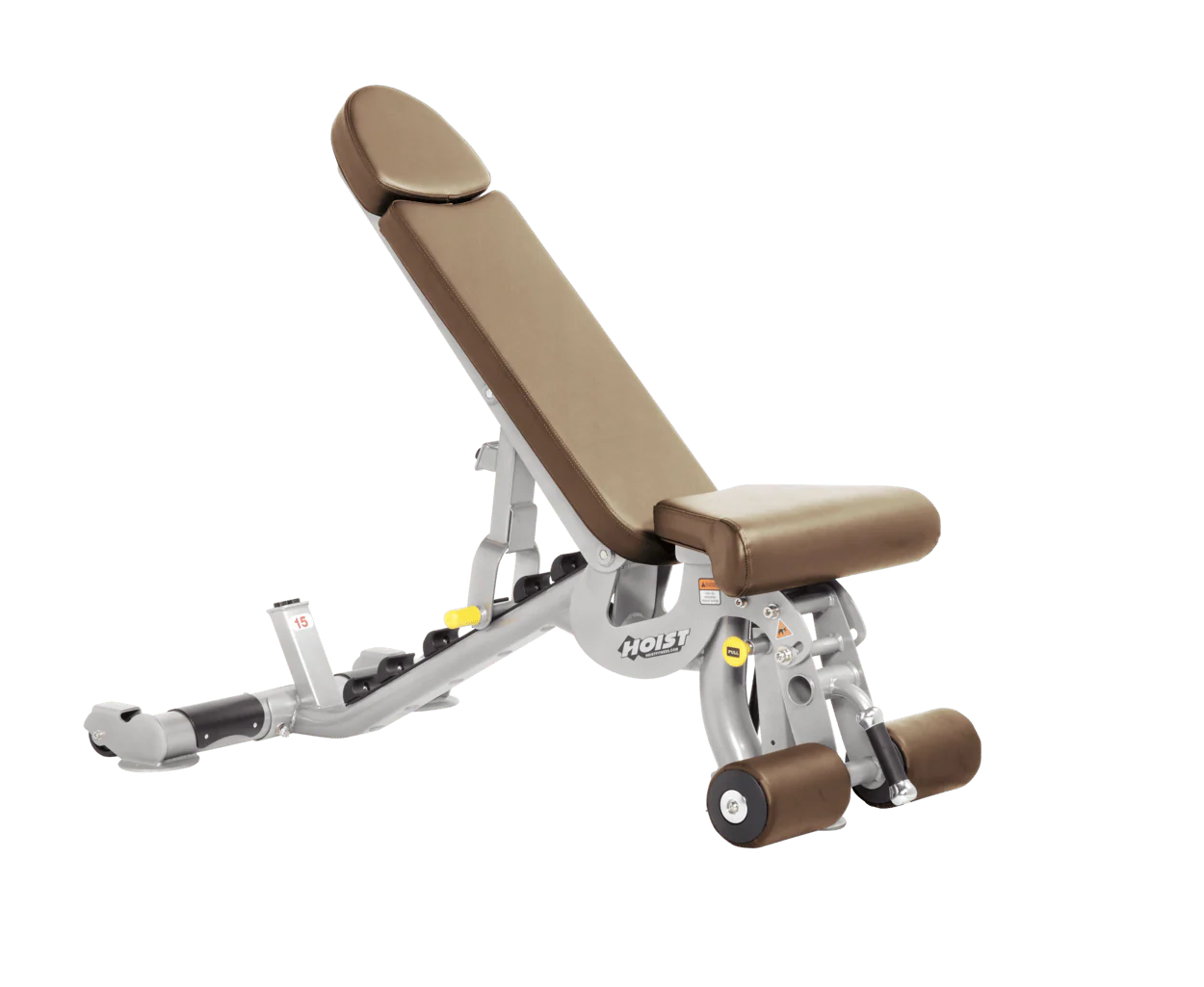 Hoist Fitness CF3165 Commercial Super Flat Incline Decline Bench - Fitness Outlet