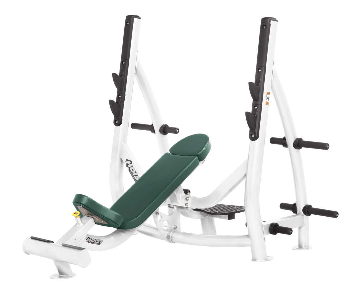 Hoist Fitness CF3172 Commercial Incline Olympic Bench with Storage - Fitness Outlet