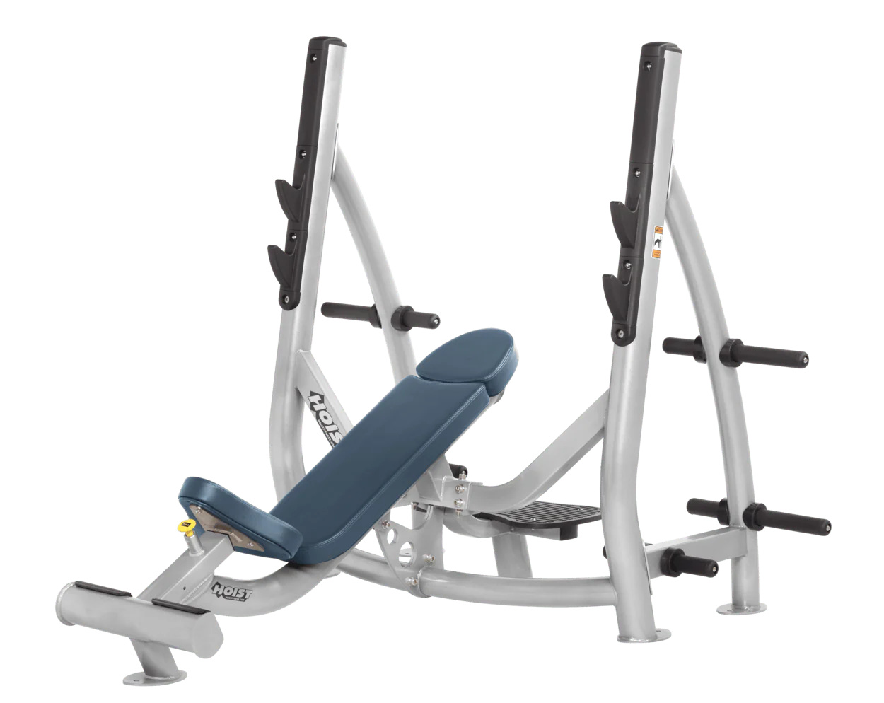 Hoist Fitness CF3172 Commercial Incline Olympic Bench with Storage - Fitness Outlet