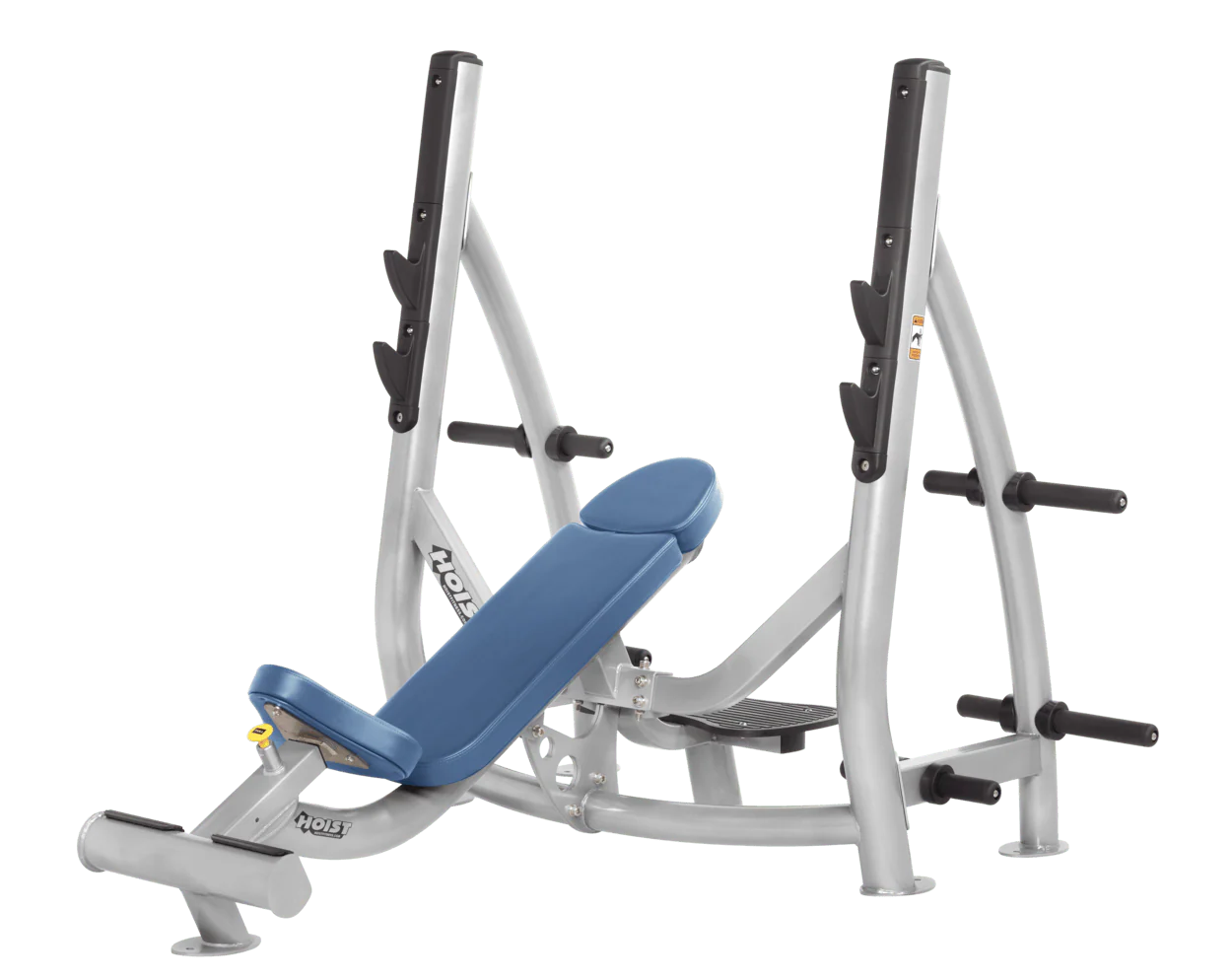 Hoist Fitness CF3172 Commercial Incline Olympic Bench with Storage - Fitness Outlet