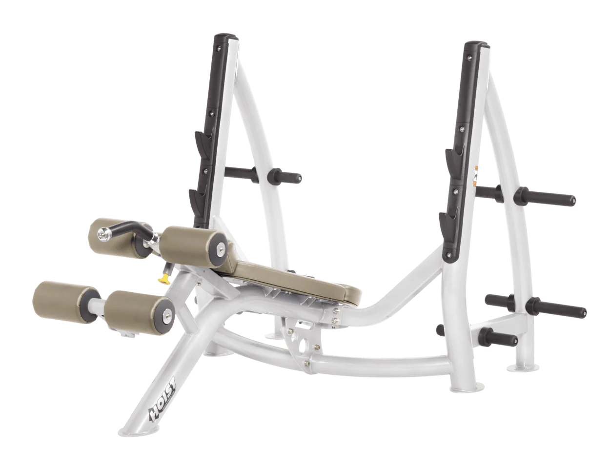 Hoist Fitness CF3177 Commercial Decline Olympic Bench