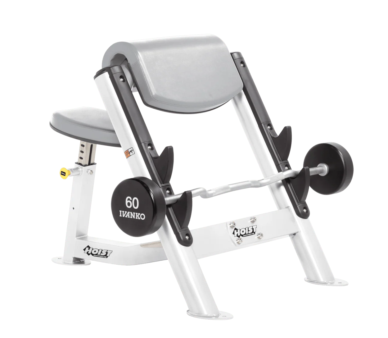 Hoist Fitness CF3550 Commercial Preacher Curl - Fitness Outlet