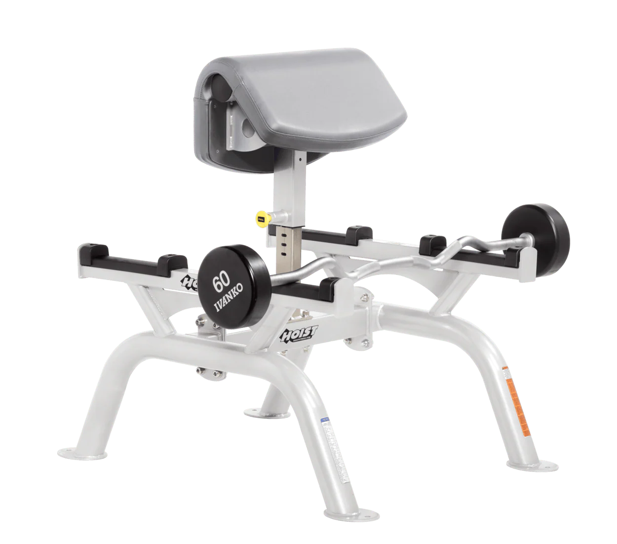 Hoist Fitness CF3555 Commercial Standing Preacher Curl - Fitness Outlet