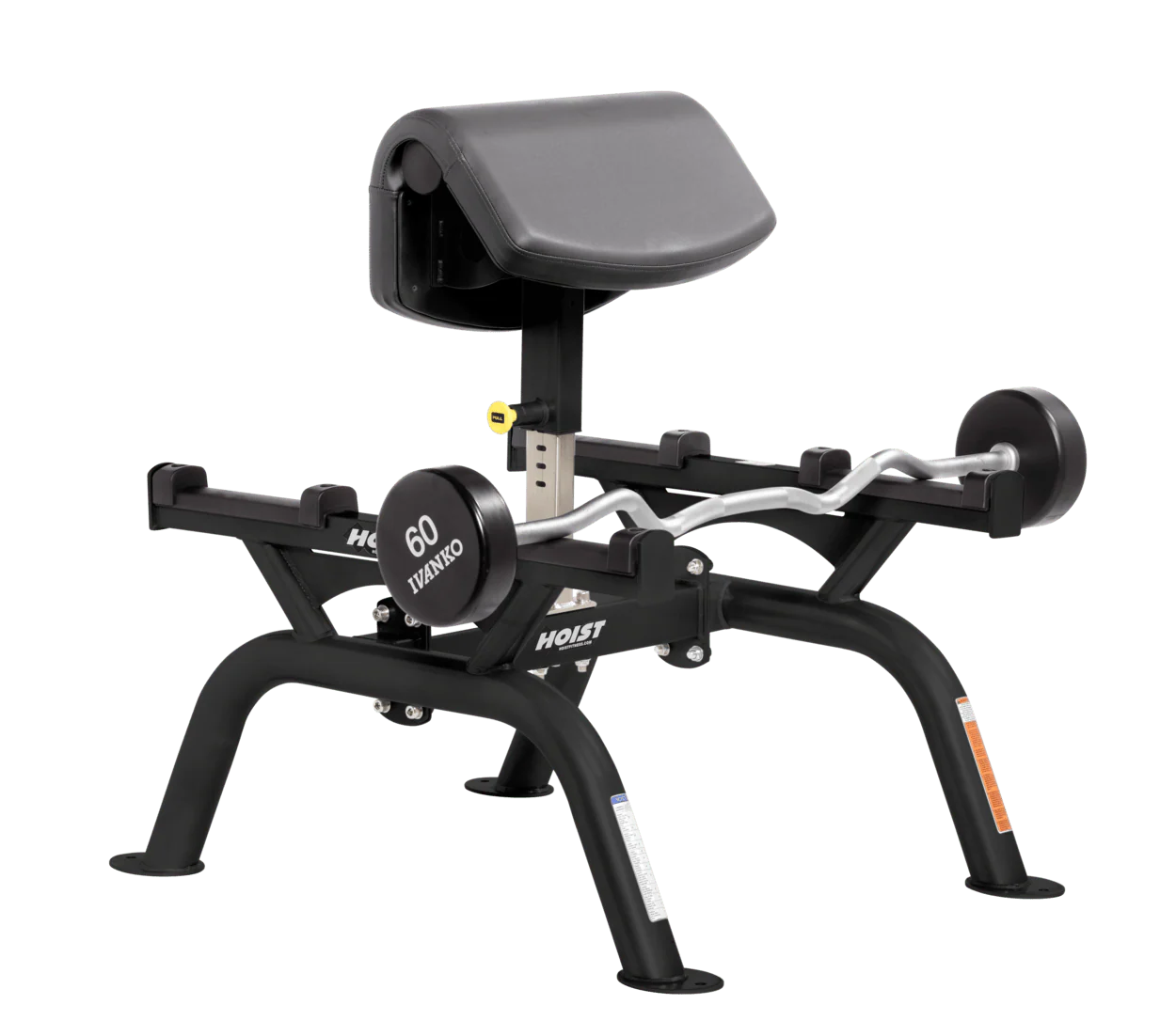 Hoist Fitness CF3555 Commercial Standing Preacher Curl - Fitness Outlet