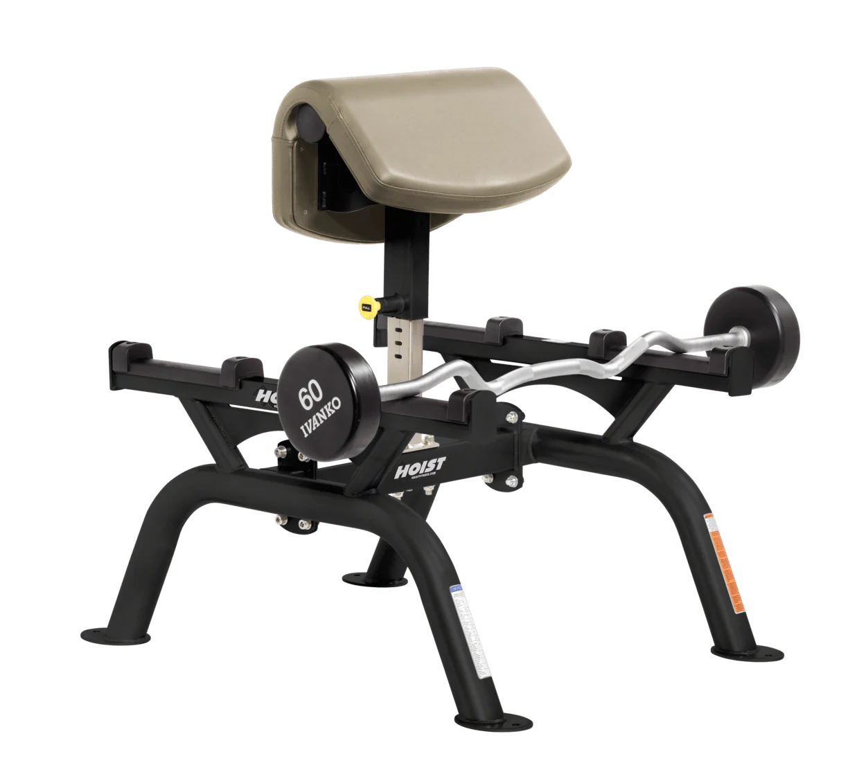 Hoist Fitness CF3555 Commercial Standing Preacher Curl - Fitness Outlet