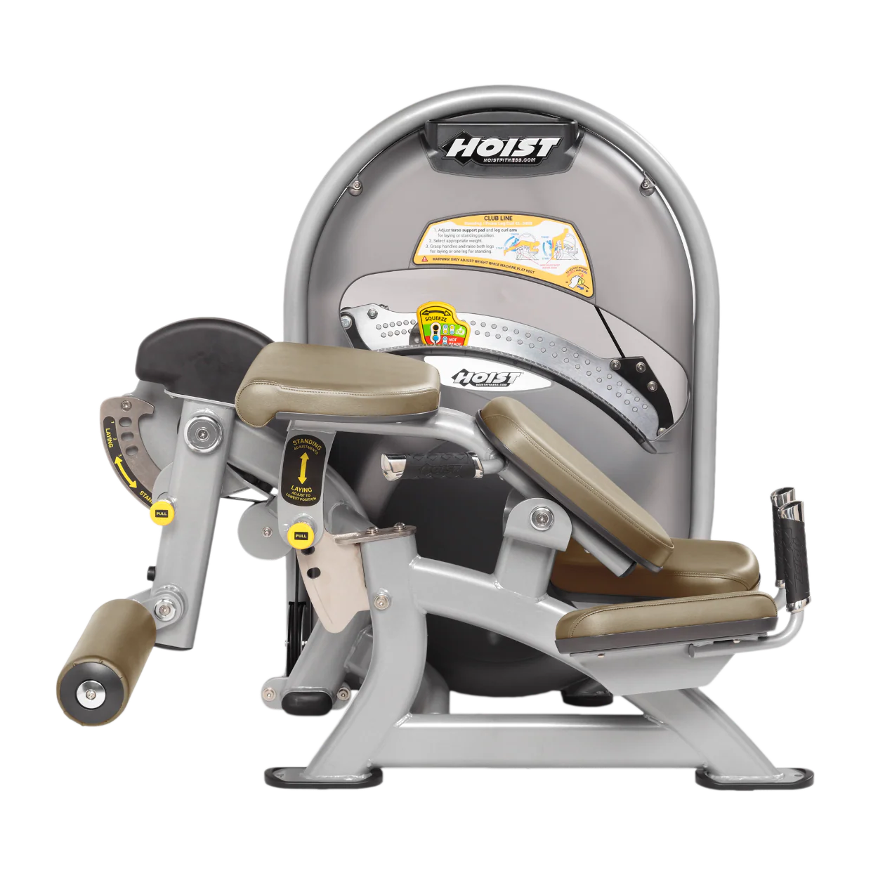 Hoist Fitness CL3408 Standing / Prone Leg Curl - Fitness Outlet