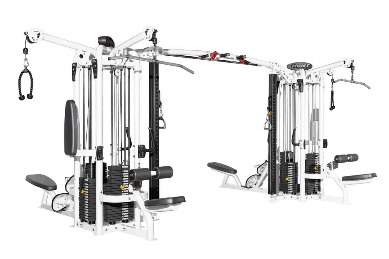 HOIST Fitness 9 Station Dual Pod CMJ6000-2 - White