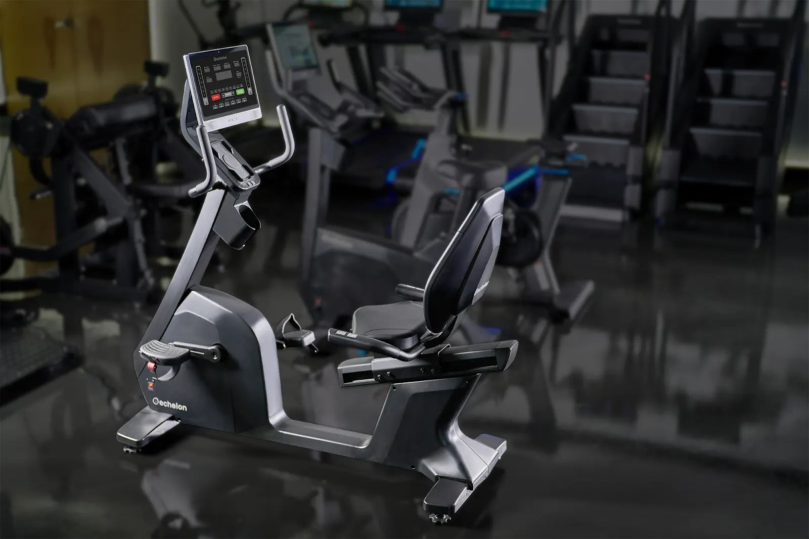 Echelon Connect Recumbent Pro Bike - Fitness Outlet
