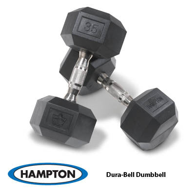 Hampton Urethane Dura-bell Dumbbells, 2.5-27.5 lb Dura-Bell Set