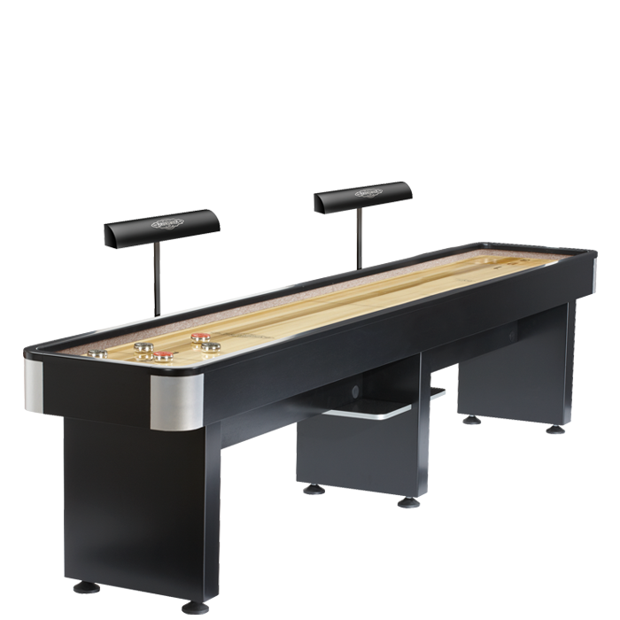 Brunswick Delray II Shuffleboard Table Shown with Optional Light Set