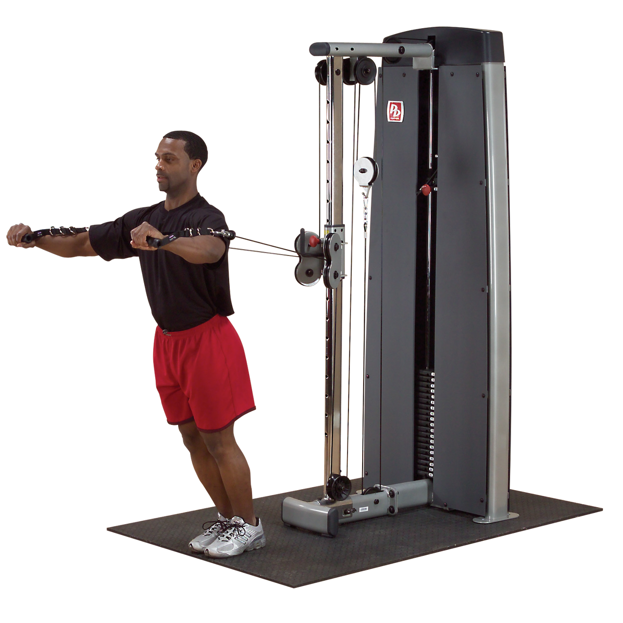cybex cable tower Body-Solid Pro Dual Adjustable Cable Column
