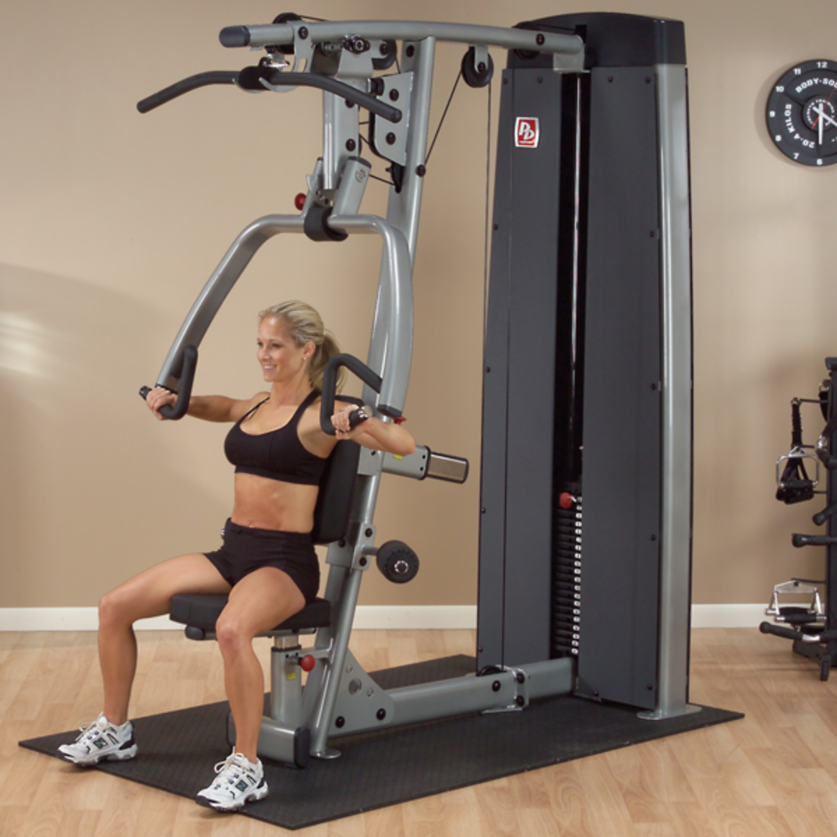 Body-Solid Pro Dual Vertical Press & Lat Machine