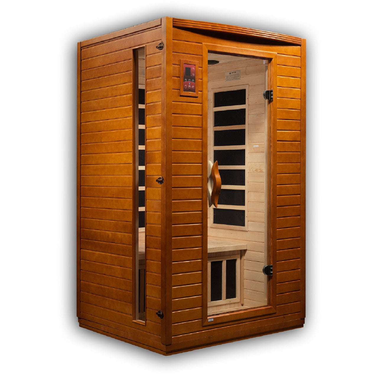 Golden Designs Dynamic Versailles 2-person Low EMF (Under 8MG) FAR Infrared Sauna (Canadian Hemlock)