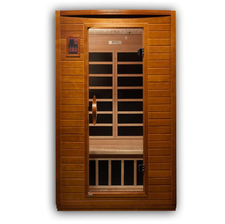 Golden Designs Dynamic Versailles 2-person Low EMF (Under 8MG) FAR Infrared Sauna (Canadian Hemlock)