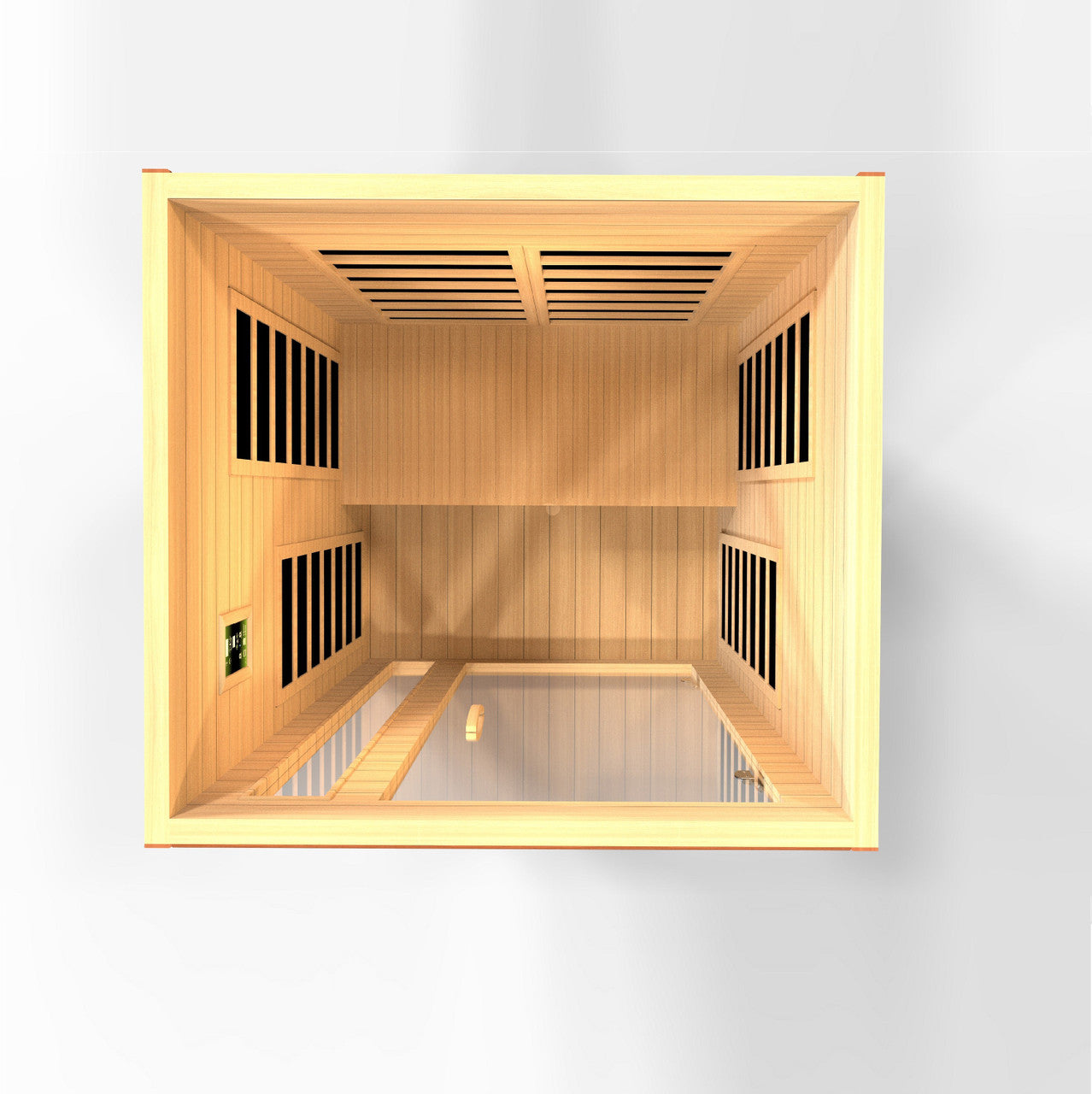 Golden Designs Cardoba 2 Person Ultra Low EMF FAR Infrared Sauna
