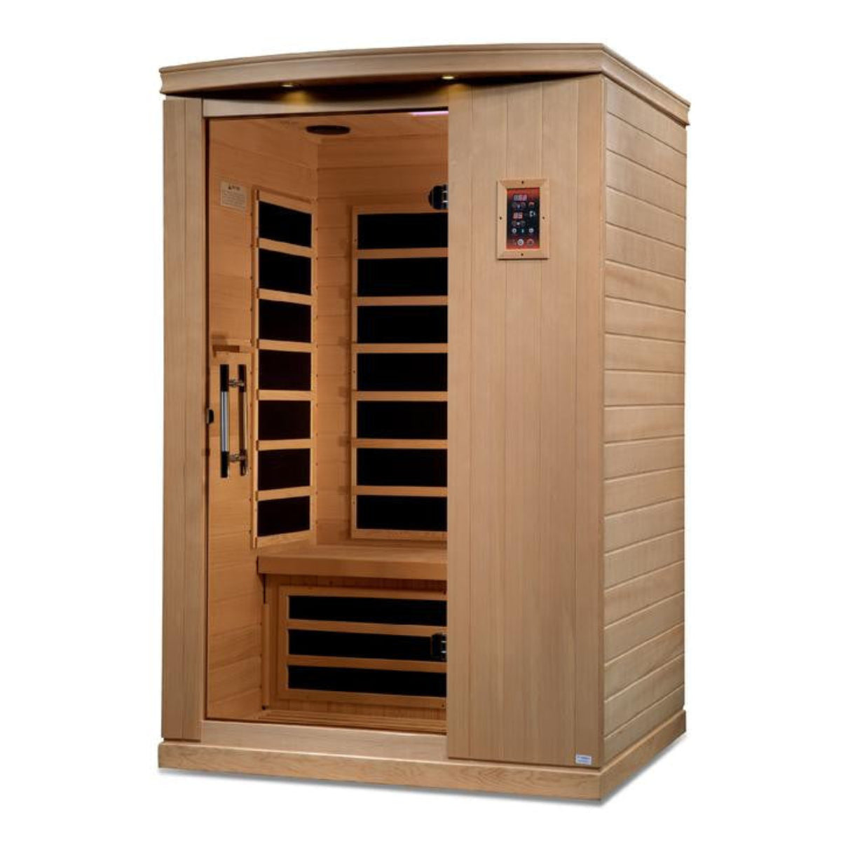 Dynamic Venice Elite 2-person Ultra Low EMF (Under 3MG) FAR Infrared Sauna (Canadian Hemlock)