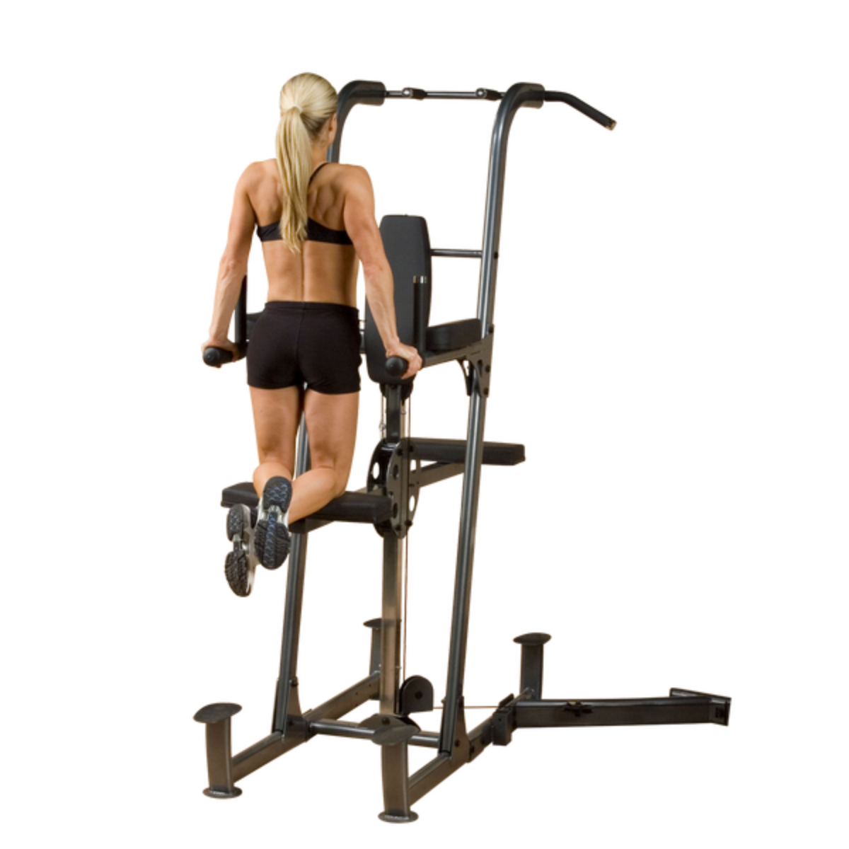 Body-Solid F600 Fusion 600 Personal Trainer Gym with Optional FCDWA FUSION Weight-Assisted Dip & Pull-Up Station