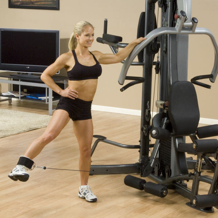 BodySolid F500 Fusion 500 Personal Trainer Gym with Optional Vertical Knee-Raise / Dip Station