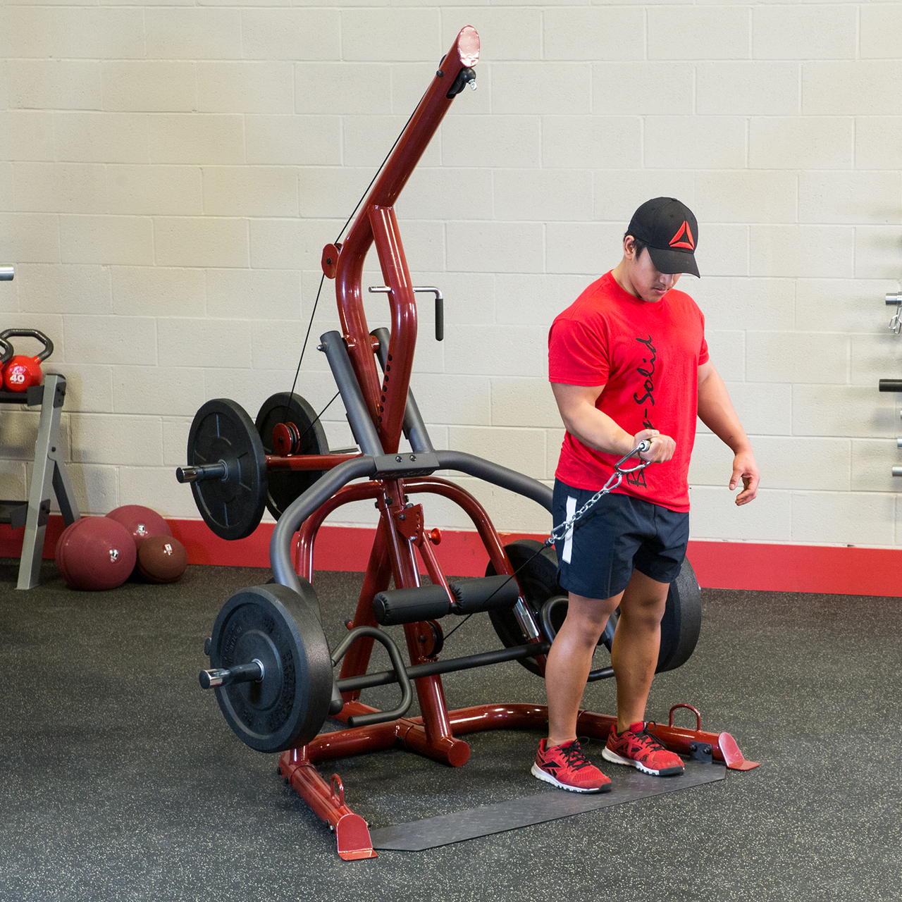 Body-Solid Corner Leverage Gym Package