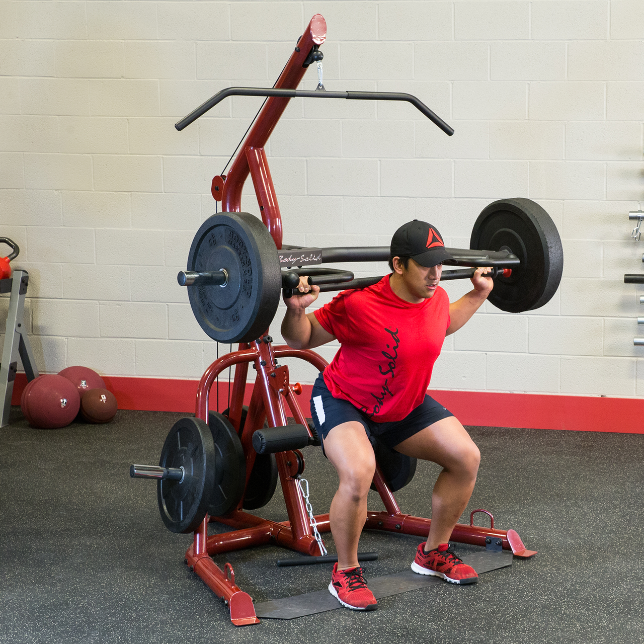 Body-Solid Corner Leverage Gym Package