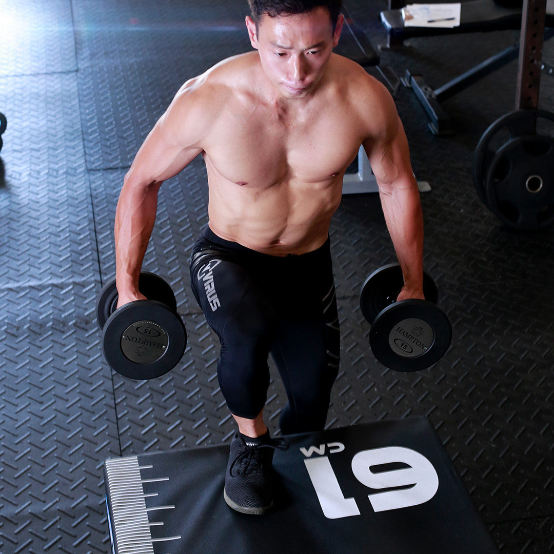 Hampton Gel-Grip Urethane 10 Pair Black Dumbbells (5-50 in 5 lb increments) Club Packs Set