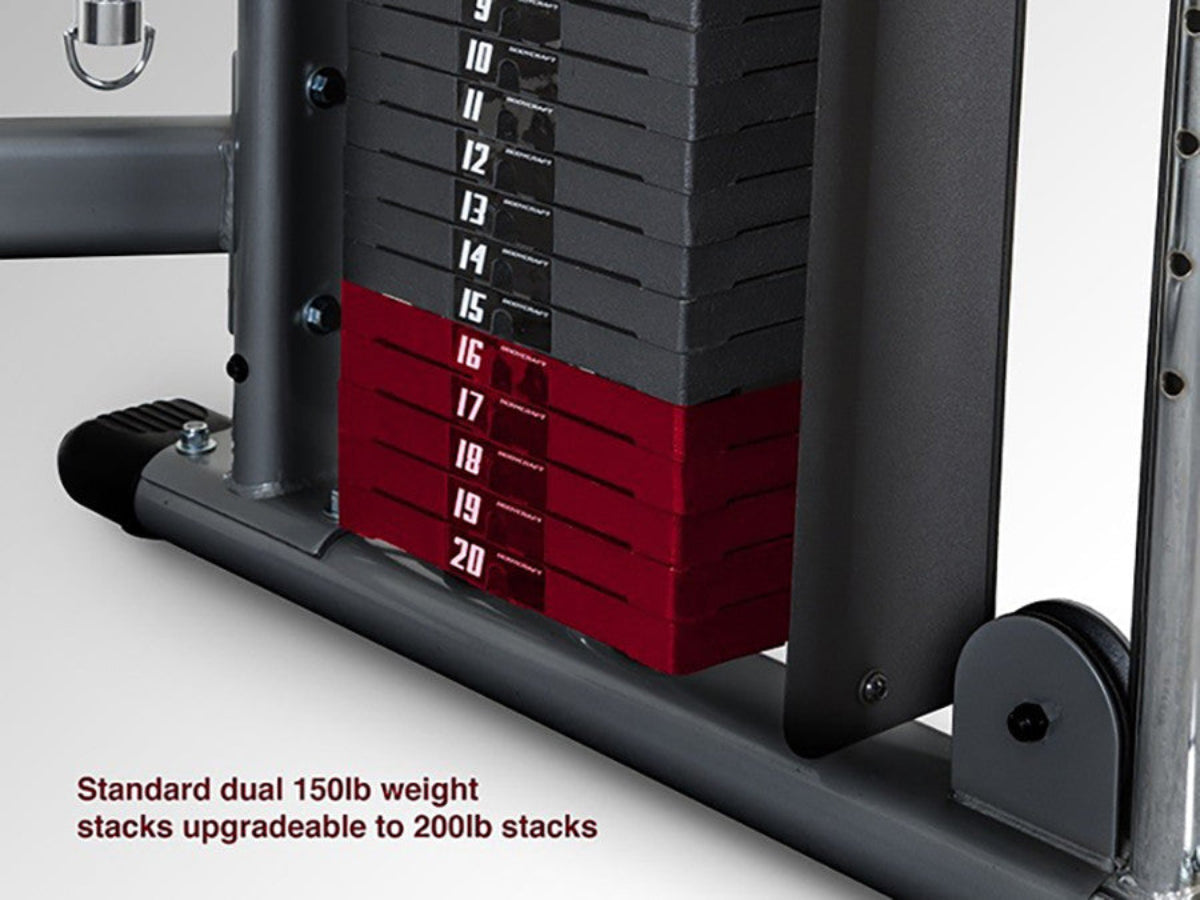 Optional BodyCraft HFT PRO Weight Stack Upgrade