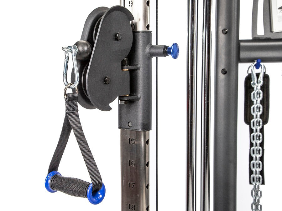 BodyCraft HFT PRO Functional Trainer Dual 150 lb. Stacks with Accessories and Workout