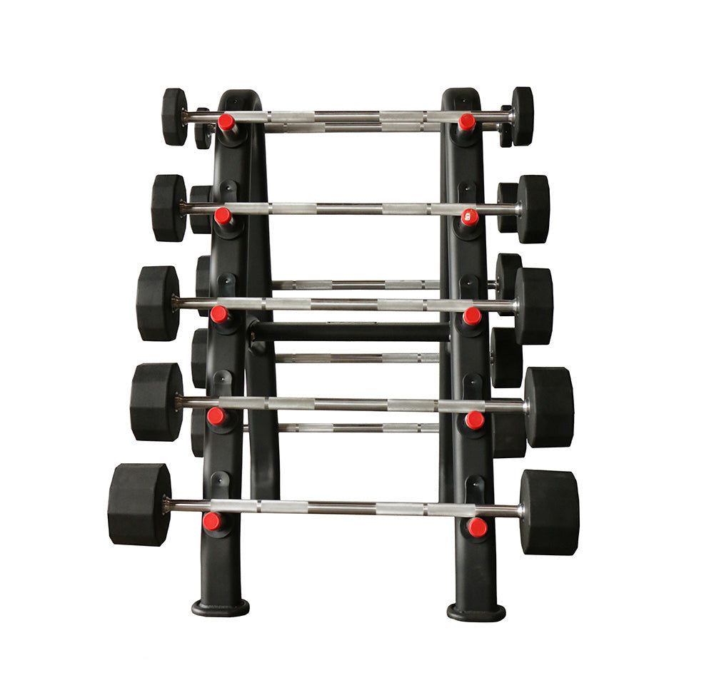 TKO Barbell Rack - Matte Black
