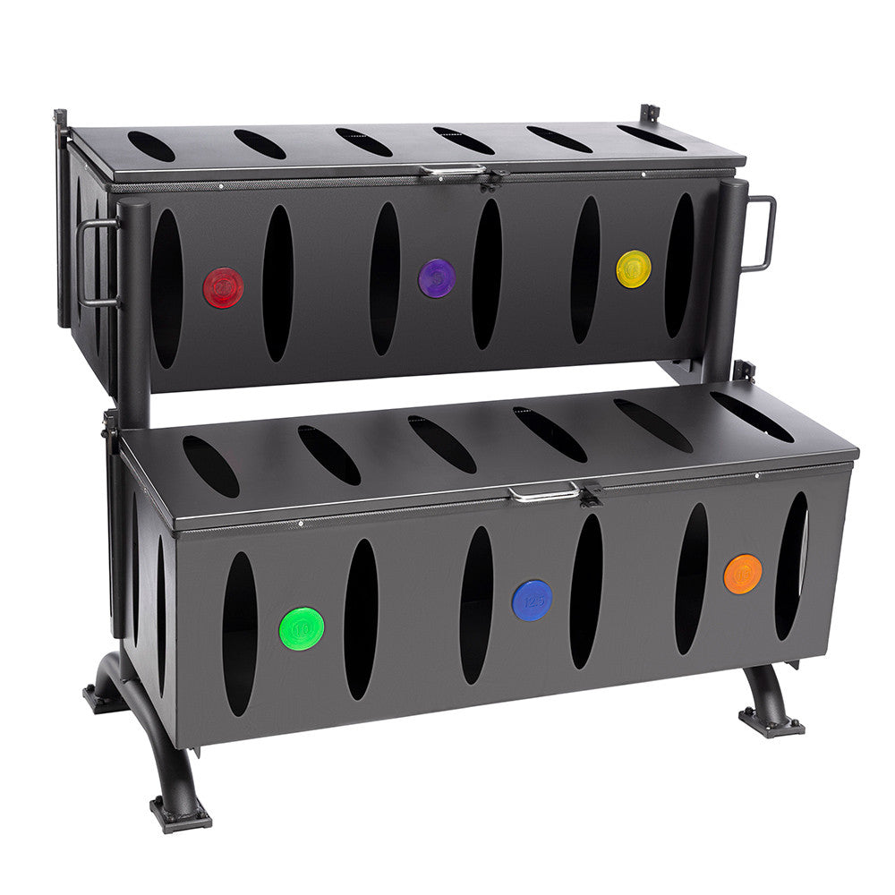 Hampton Group X Two-Tiered Jelly Bell Rack - Dumbbells Sold Separately