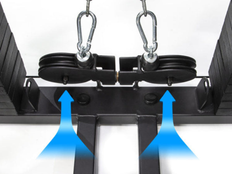 BodyCraft RFT PRO Rack Functional Trainer with Optional Add-Ons - Weight Plates NOT Included