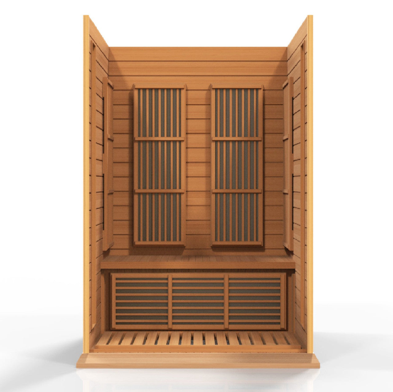 Golden Designs Maxxus 2-Person Low EMF (Under 8MG) FAR Infrared Sauna (Canadian Red Cedar)