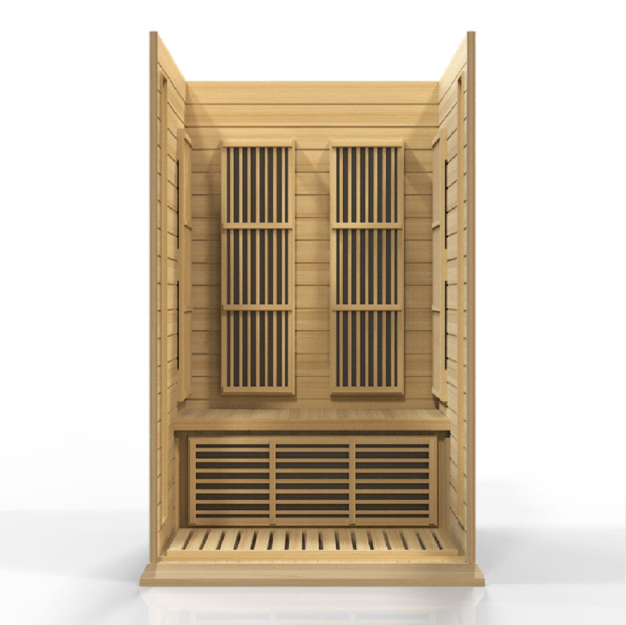 Golden Designs Maxxus Low EMF FAR Infrared Sauna Canadian Hemlock