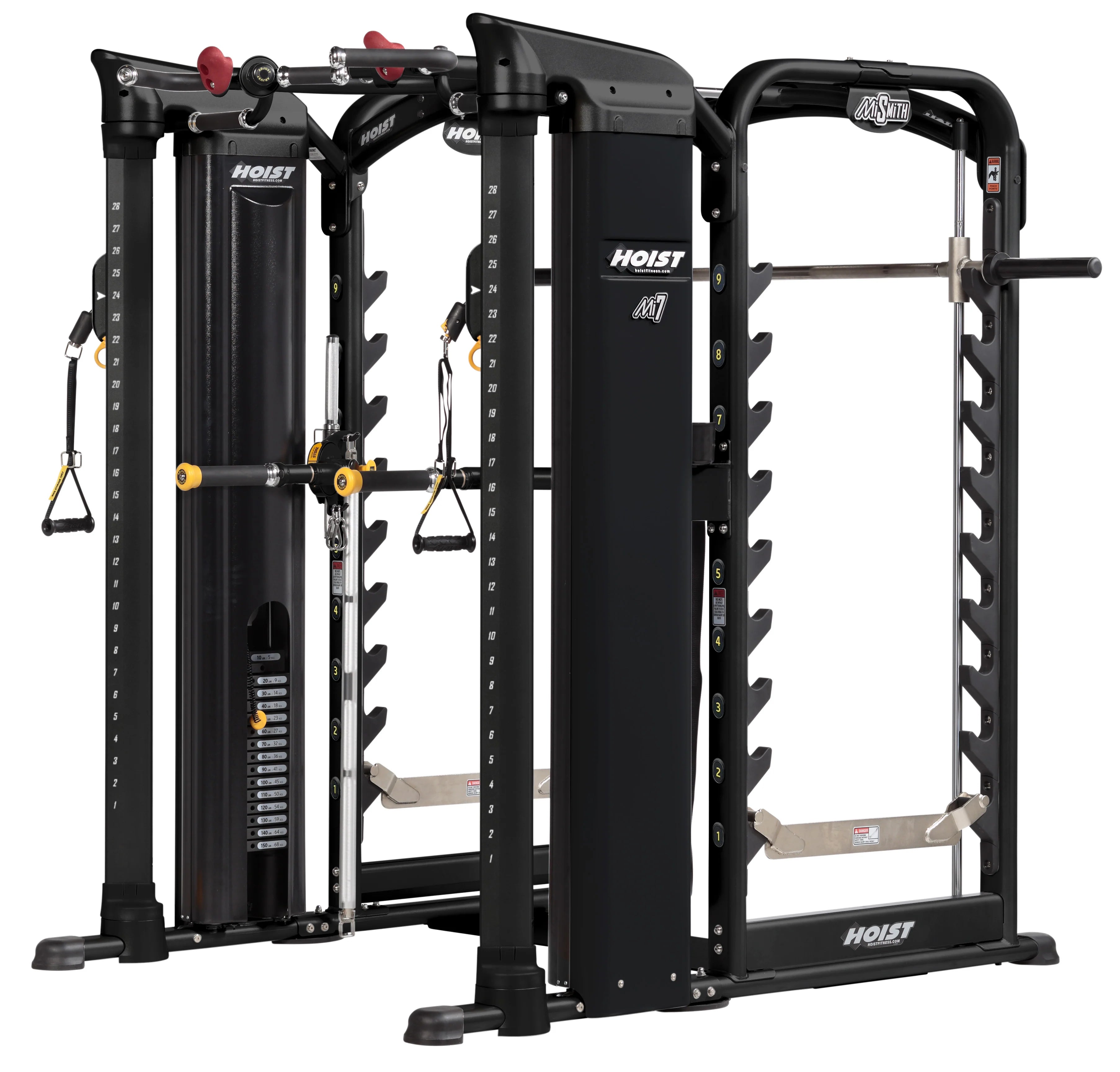 Hoist Fitness Mi7 Smith Ensemble Functional Training System - FITNESS OUTLET
