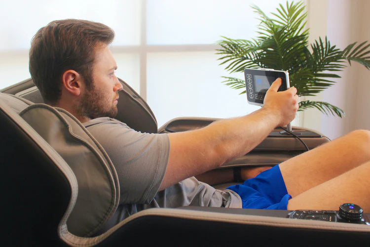 Lifesmart Nova 4D Faux Leather Zero Gravity Massage Chair - Fitness Outlet