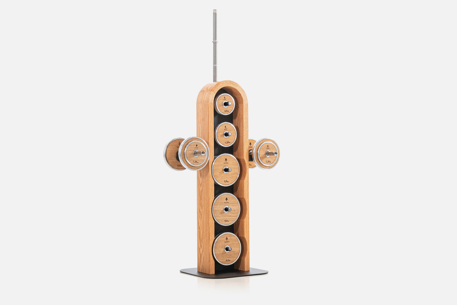 NOHRD WeightPlate Tower - Oak