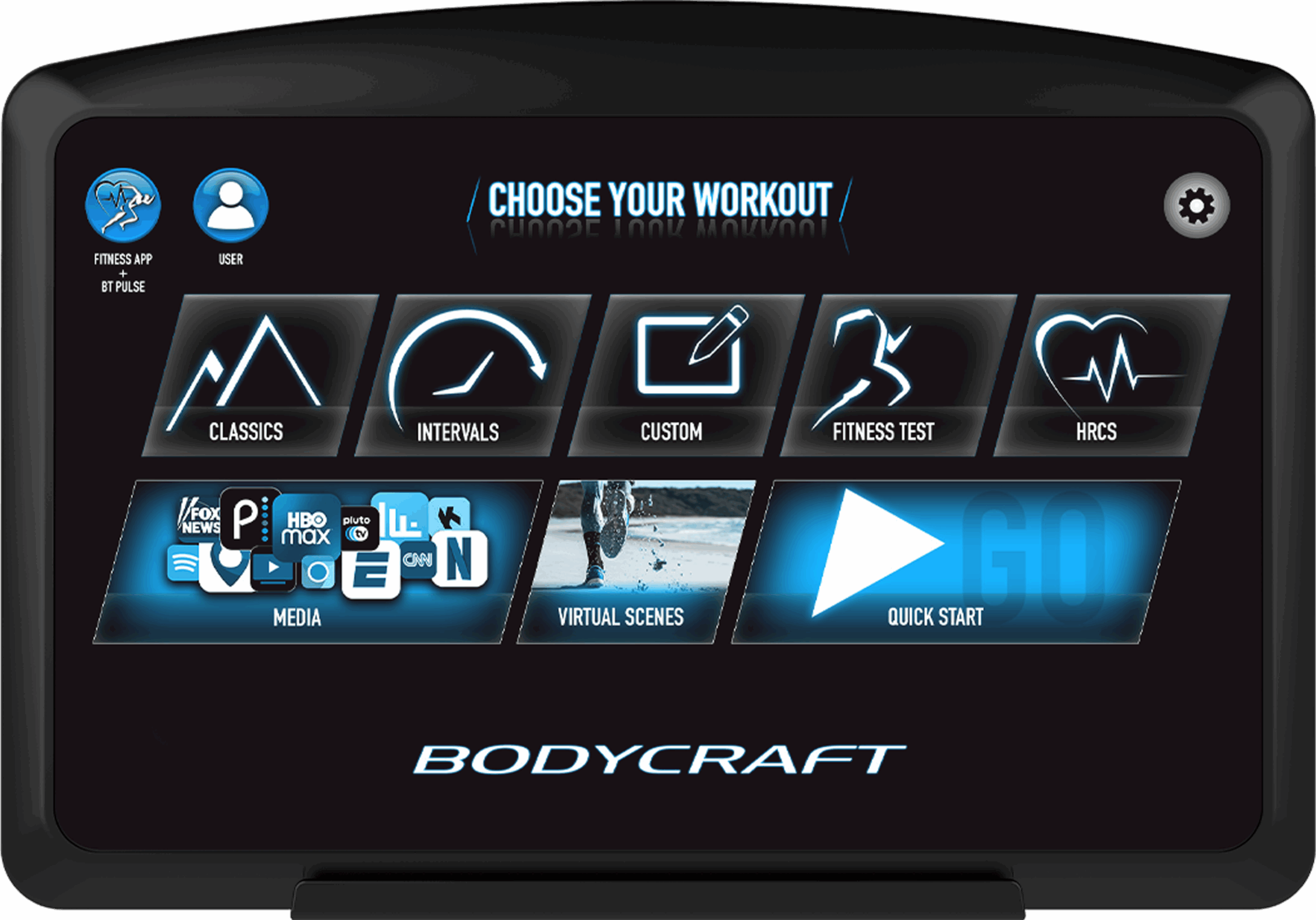 BodyCraft T500 Treadmill - 16"