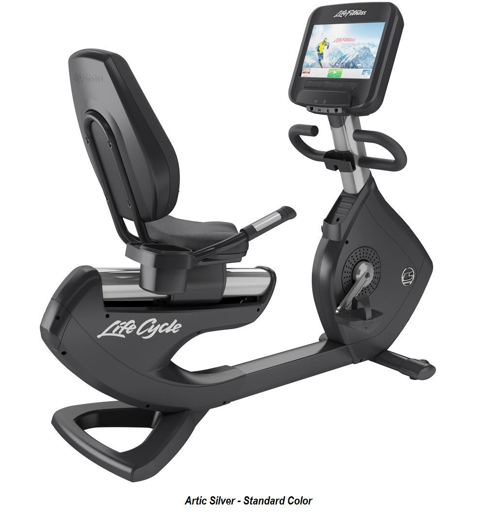 Life Fitness Platinum Club Series Recumbent Lifecycle with Discover SE3 HD Console