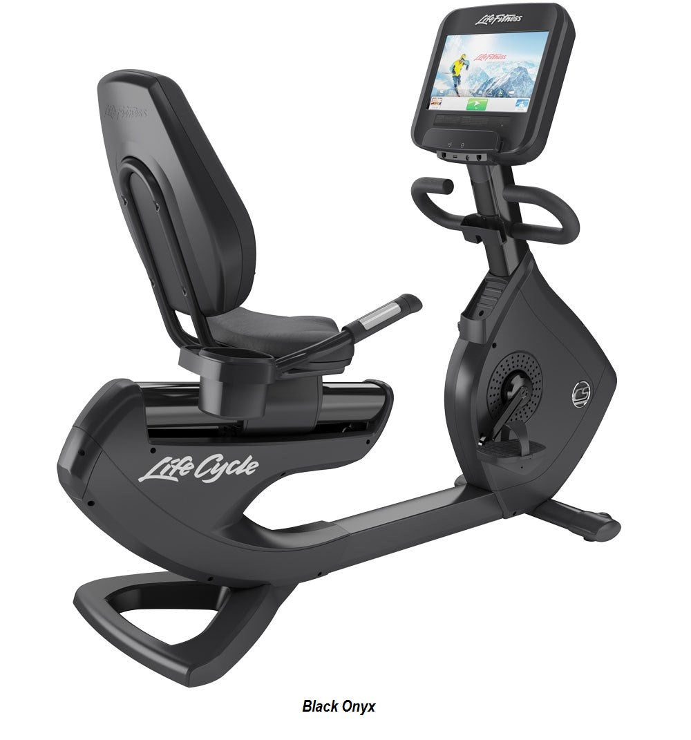 Life Fitness Platinum Club Series Recumbent Lifecycle with Discover SE3 HD Console