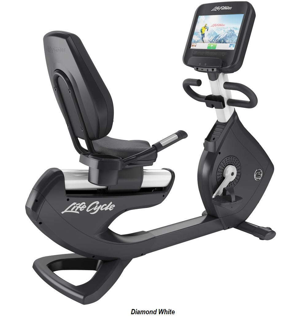 Life Fitness Platinum Club Series Recumbent Lifecycle with Discover SE3 HD Console