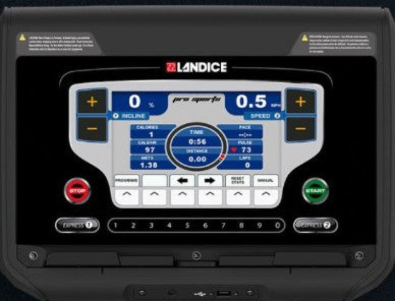 Landice L7 CLUB Treadmill - FITNESS OUTLET