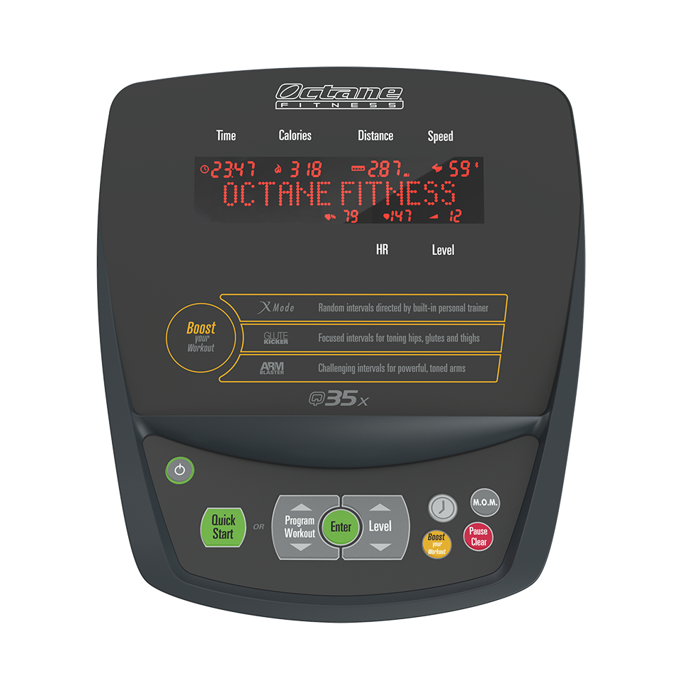 Octane Fitness Q35x Elliptical Cross Trainer - FITNESS OUTLET