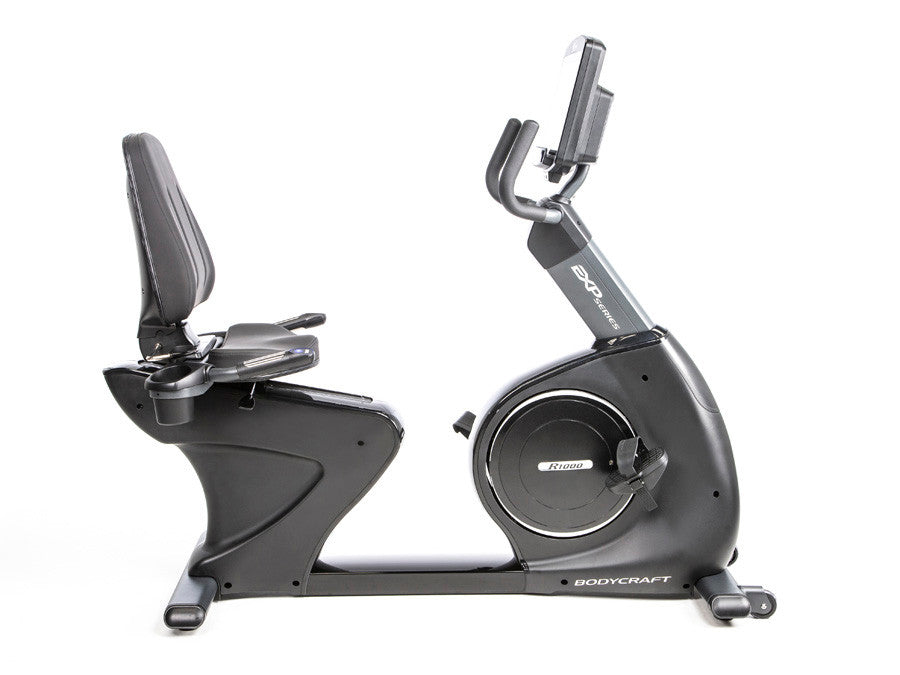 BodyCraft R1000 LCD Recumbent Exercise Bike