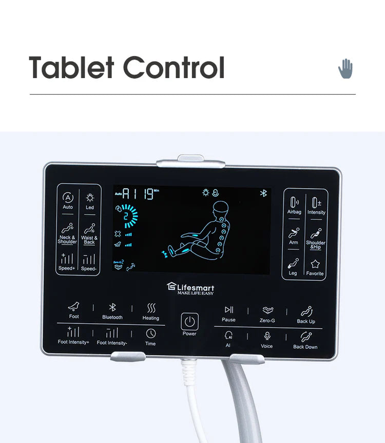 Lifesmart Motion 2D Massage Chair Bluetooth Connection Zero Gravity - Fitness Outlet