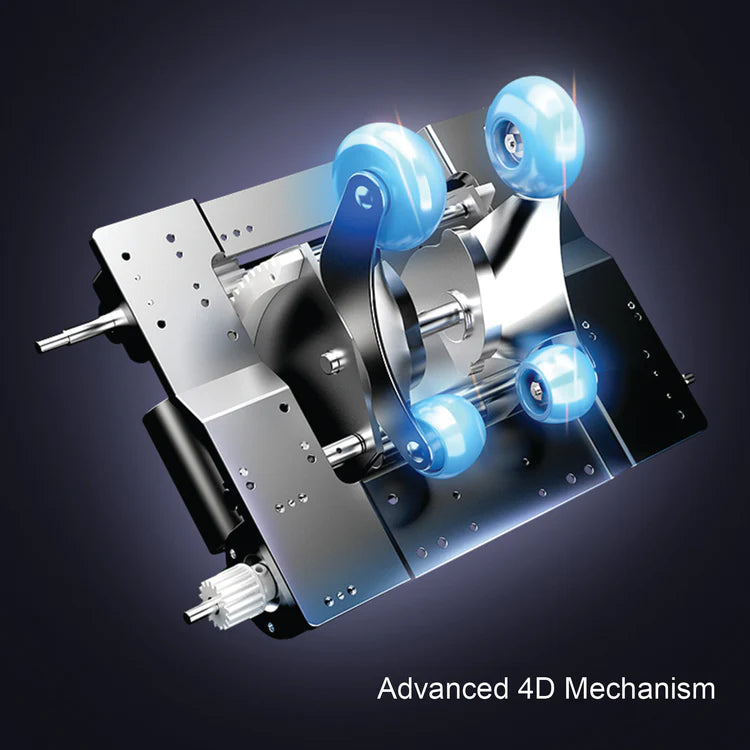 Lifesmart Nova 4D Faux Leather Zero Gravity Massage Chair - Fitness Outlet