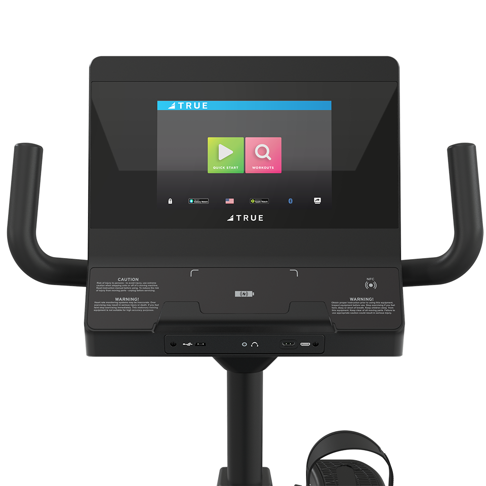 True Fitness Apex Recumbent Bike - Unite 10" Touch Screen Console